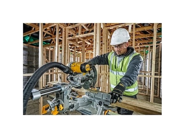 DeWALT DWS727-QS Kap- och geringssåg - 230 V - 250 mm