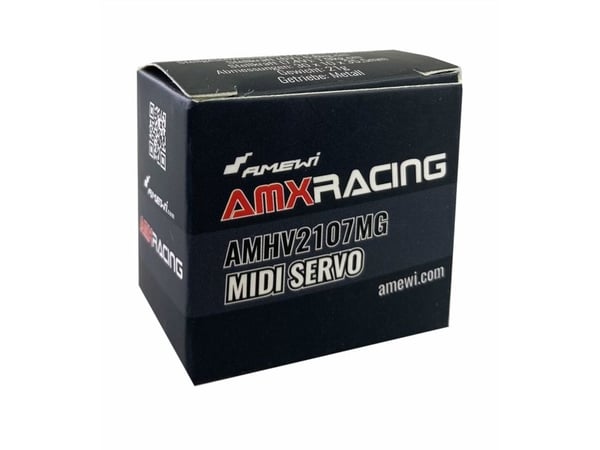 Amewi 28447, Servo, Metall, Plast, Sort