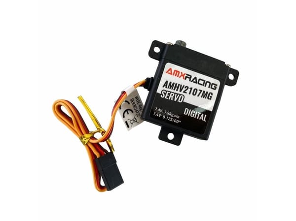 Amewi 28447, Servo, Metall, Plast, Sort