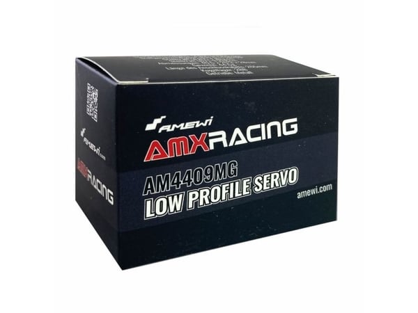 Amewi 28995, Servo, Aluminium, Plast, Sort, Rød