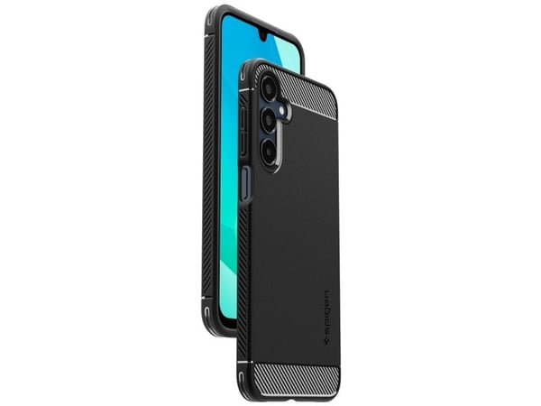 Spigen Rugged Armor, Etui, Samsung, Galaxy A16 (2024), Galaxy A16 5G (2024), 17 cm (6.7"), Sort