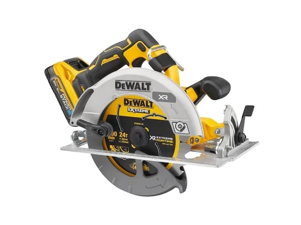 Johdoton pyörösaha 190/30 mm, 18 V Li-lon 2x5,0 Ah POWERSTACK-laatikossa, XR-sarja FLEXVOLT ADVANTAGE DeWalt [DCS573H2T-QW]