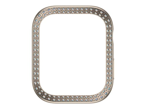 SAFE. by PanzerGlass - Støtfanger for smartarmåndsur - 42mm - polykarbonat - bling-gull - for Apple Watch Series 10 (GPS + Cellular) (42 mm), Serie...