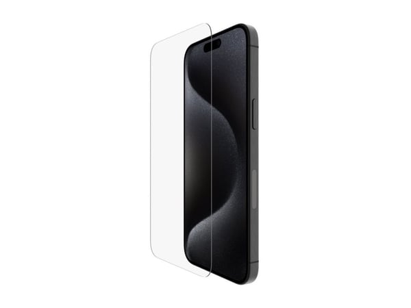 Belkin ScreenForce UltraGlass 2 - Skjermbeskyttelse for mobiltelefon - glass - for Apple iPhone 16 Pro Max