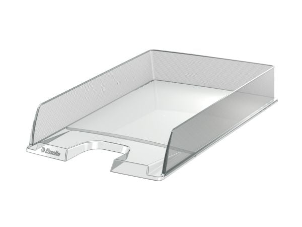 Esselte Europost - Brevbakke - for A4 (210 x 297 mm) - kapasitet: 370 ark - glassklar