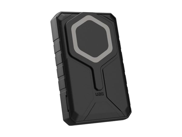 Urban Armor Gear 9B4411114036, 10000 mAh, Langaton lataaminen, 10 W, musta, Titaani