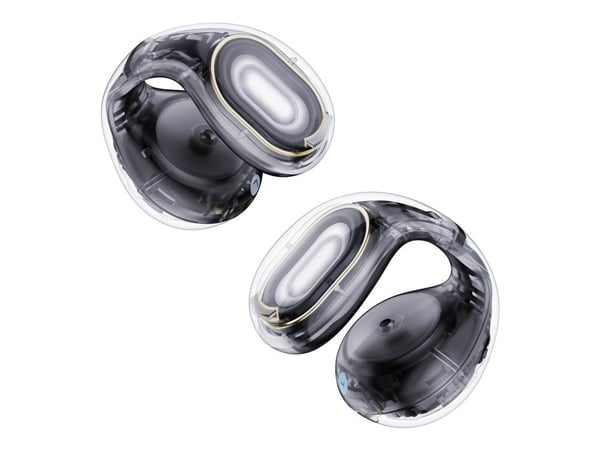 Soundcore C30i - True wireless-hörlurar med mikrofon - öppet öra - montering över örat - Bluetooth - svart
