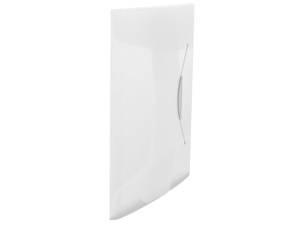 Esselte Vivida - 3-fliksmappe - for A4 (210 x 297 mm) - kapasitet: 150 ark - gjennomskinnelig, livlig hvit