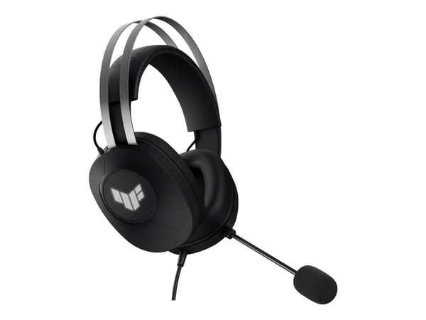 ASUS TUF Gaming H1 Gen II - Hodesett - full størrelse - kablet - USB-A - svart