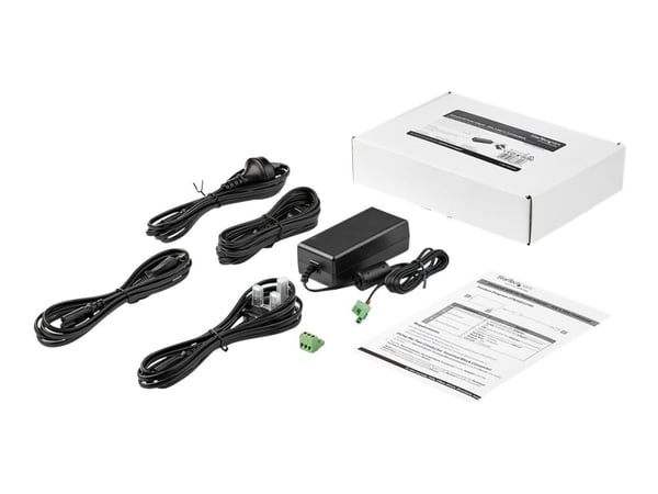 StarTech Universal DC Power Adapter - Industrial USB Hubs - 20V, 3.25A - Strømadapter - AC 110-240 V - for P/N: HB20A4AME, HB20A7AME, HB30A10AME, H...