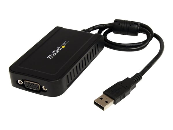 StarTech USB to VGA Adapter - 1920x1200 - External Video & Graphics Card - Dual Monitor Display Adapter - Supports Windows (USB2VGAE3) - USB/VGA-ad...