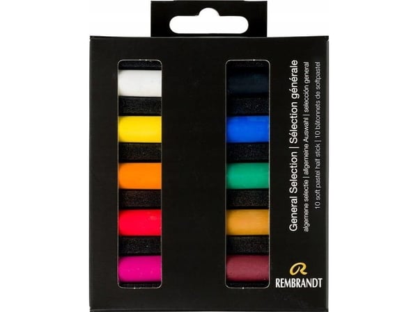 Rembrandt mjuk pastellset General Selection – 10 st halvpasteller