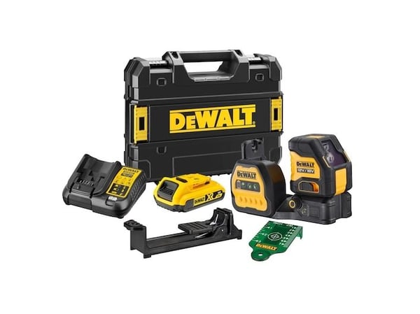DEWALT DCE088D1G18-QW krydslinjelaser