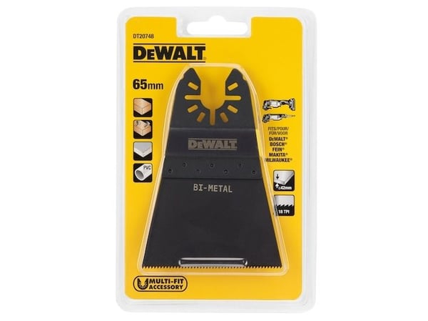 DEWALT monitoimileikkurin terä DT20748 puulle naulalla, 64 mm, 1 kpl.