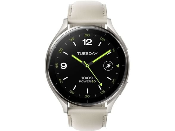 Xiaomi Watch 2 - Smartklokke med stropp - håndleddstørrelse: 140-210 mm - display 1.43" - 32 GB - Bluetooth, Wi-Fi - 36.8 g - titangrå