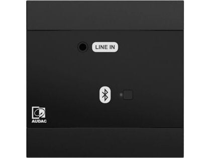 Audac AUDAC NWP300/B Network Audio Input Panel - BT + 3,5 mm jack (4 CH) Svart versjon
