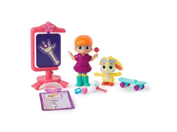 Vida the Vet figur story pack 7,5 cm - Vida&Zigzag