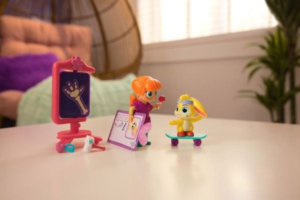 Vida the Vet figur story pack 7,5 cm - Vida&Zigzag