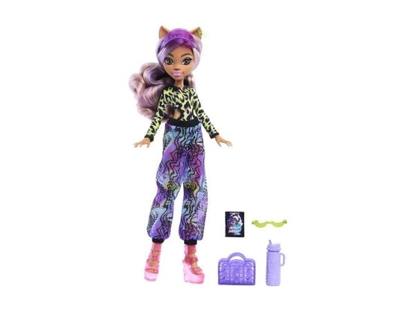 Monster High Scare-adise Island Clawdeen-dukke