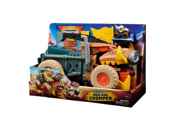 Monster Jam transportfordon set MAD HOG Mini Feature Playset, 6071776