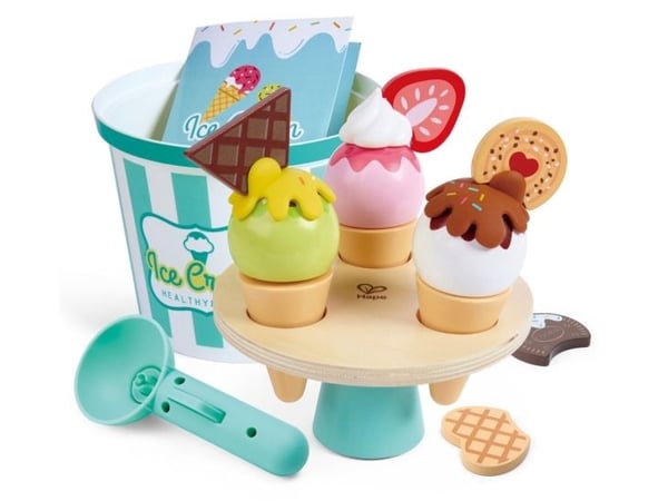 Hape iskrem-bøtte lekesett