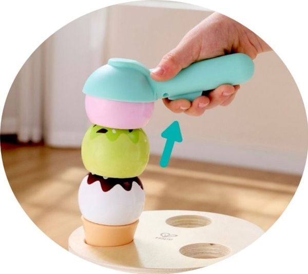 Hape iskrem-bøtte lekesett