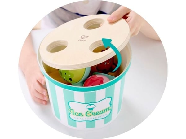Hape iskrem-bøtte lekesett