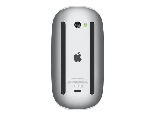 Apple Magic Mouse - Mus - multi-touch - trådlös - Bluetooth - vit