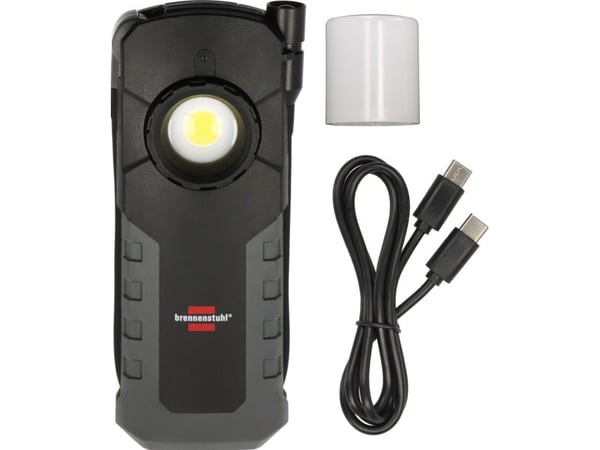 Brennenstuhl 1173730001, LED, 410 g, IP54, 2500 mAh, Håndholdt arbeidslys