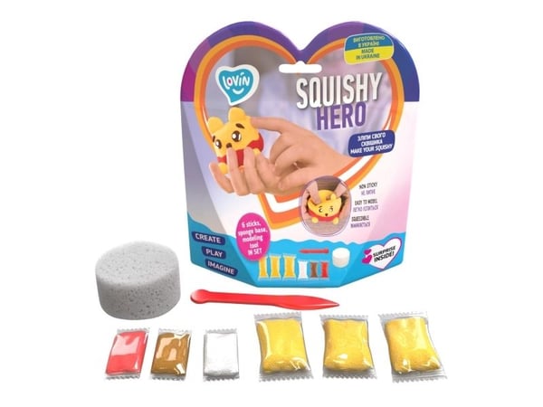 Maksik Ciastolina-sett lett ciastolina Squishy Scary 70126