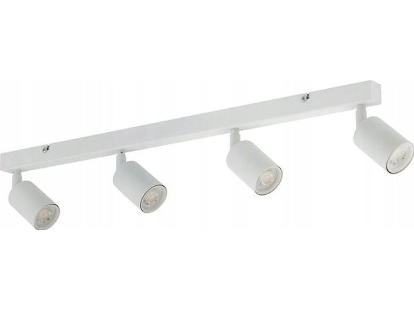 TK Lighting spotlampe TOP GU10 4x10W WH