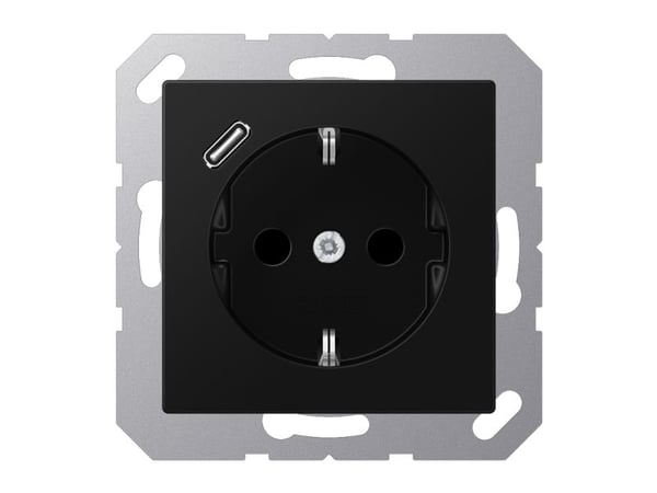JUNG A1520-18CSWM, Typ F, Plast, IP20, 16 A, 50/60 hz, 9 V
