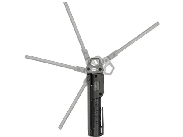 Brennenstuhl 1173730002, 3 W, LED, IP20, 800 mAh, Sort, Grå, Håndholdt arbeidslys