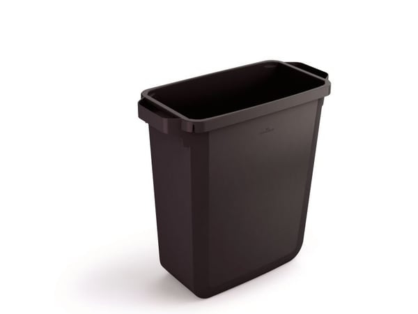 Affaldsspand Durabin 60 ltr. sort rektangulær
