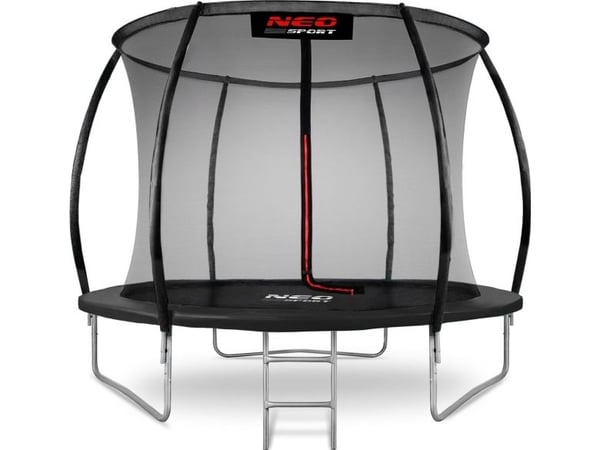 Neo-Sport profilert hage-trampoline 10 fot / 312 cm med indre nett