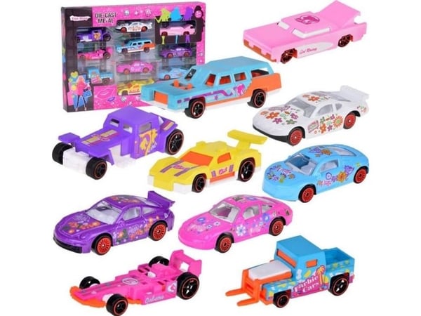 leker lekebiler 10 stk diecast fjærer Lekebiler Sportsbiler ZA5320