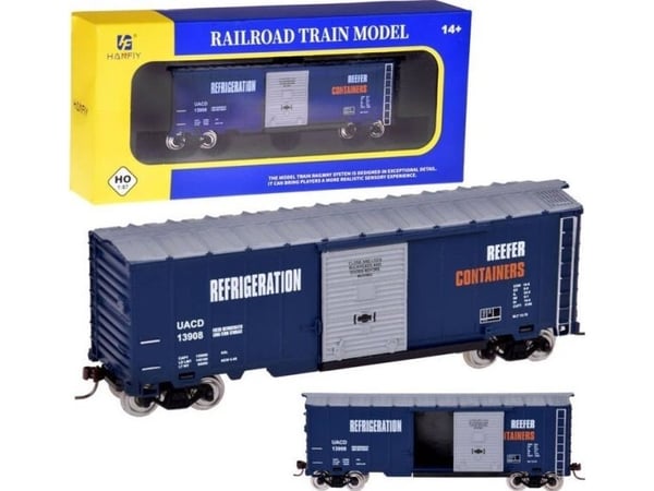 Jokomisiada godsvagn för tågbanan modell skjutdörrar H0 1:87 RC0645