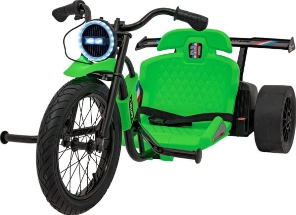 Ramiz Lasten sähkömoottoripyörä DRIFT BIKE 21, vihreä Ramiz Lasten sähkömoottoripyörä DRIFT BIKE 21, vihreä