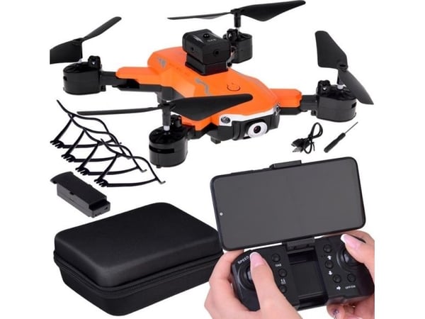 Yokomisiada Quadrocopter Flying Drone kaukosäädin taittuva malli + kaukosäädin RC0681