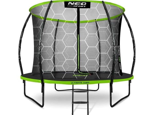 Neo-Sport NS-08C221 puutarhatrampoliini sisäverkolla 8 FT 252 cm 8 FT 252 cm
