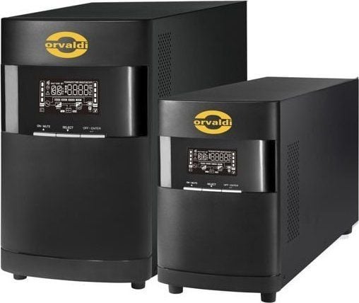 Orvaldi VOTLT3K, Interaktivt indgangsstik, 3 kVA, 2100 W, Ren sinus, 162 V, 290 V
