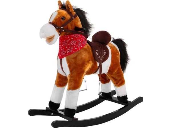 Triton Pony supamas arklys šviesiai rudas