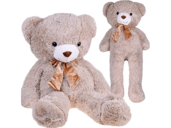 Jokomisiada Stor Mis kosedyr BENIO 110cm myk stor bamse/maskott ZA5332 JB