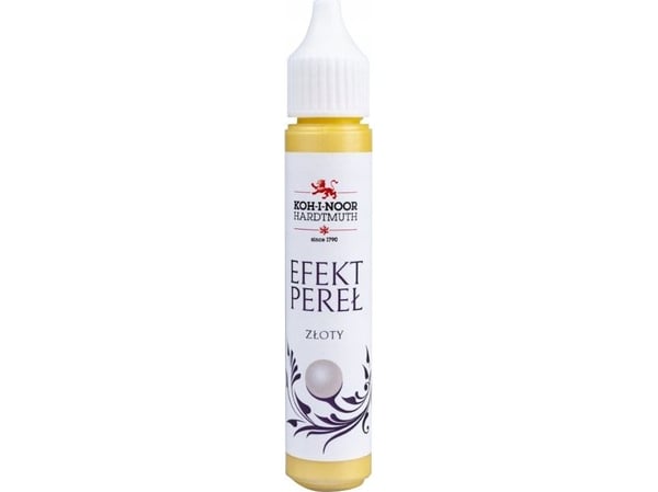 Koh I Noor penn med perleeffekt gull 30 ml