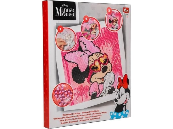 1 POENG Disney Minnie Mouse diamantskjærende diamantmaling ZA5132
