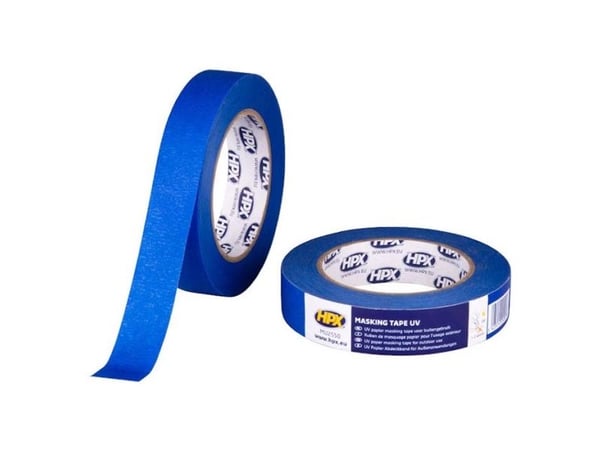 HPX afdækningstape op til 60G UV, blå, 25mmx50m HPX afdækningstape op til 60G UV, blå, 25mmx50m