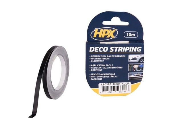 HPX solidline 6mm hvid