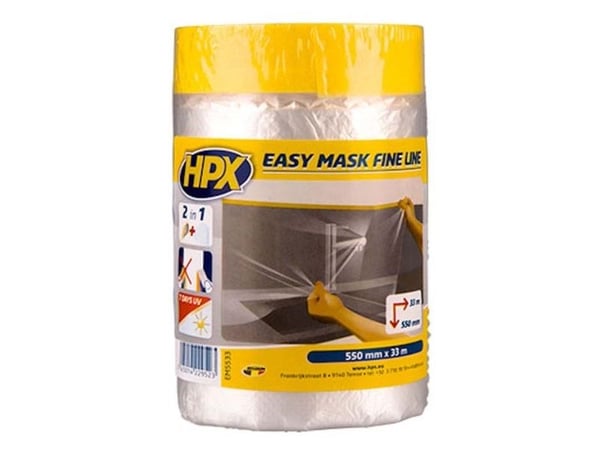 HPX Easy Mask Fine Line 4750 550 mm x 33 m