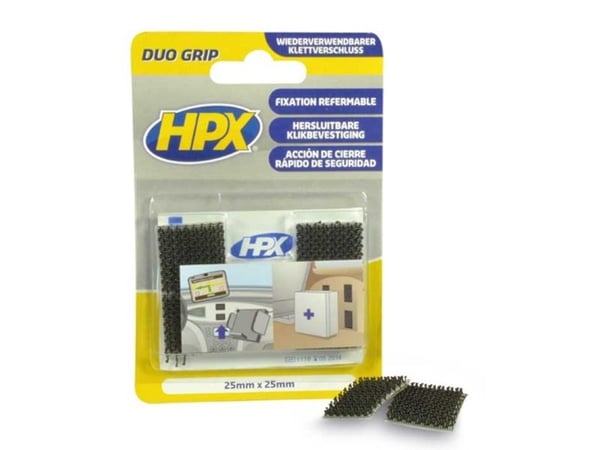 HPX borrelåsputer 25mm x 25mm