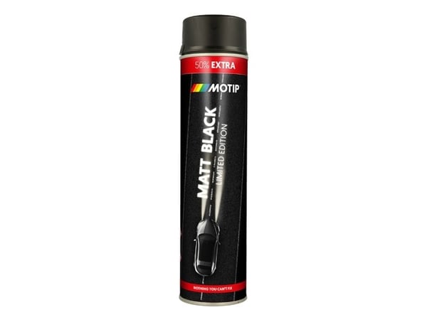 Motip Svart matt maling Motip, 500ml